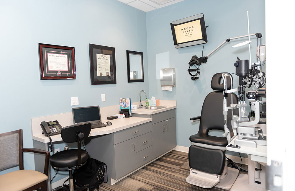 Exam Room at Wauseon Eye Care